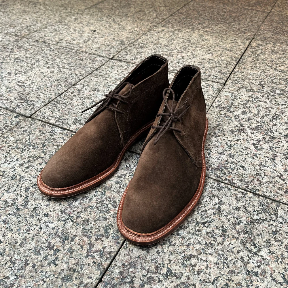6245F Brown Suede — mouldedshoe